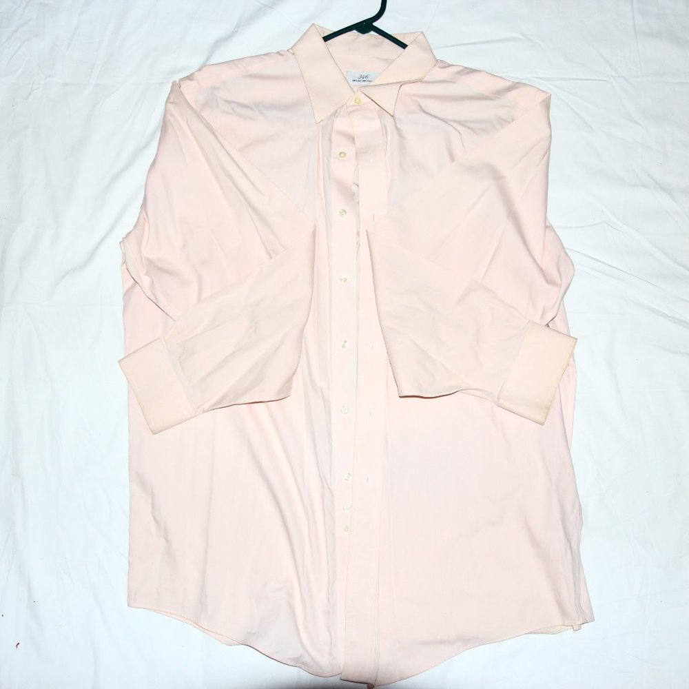 Brooks Brothers Pink Salt Button down Dress Shirt